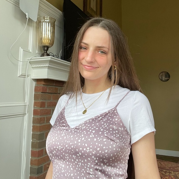 Abercrombie & Fitch Dresses & Skirts - A&F purple polka dot Dress